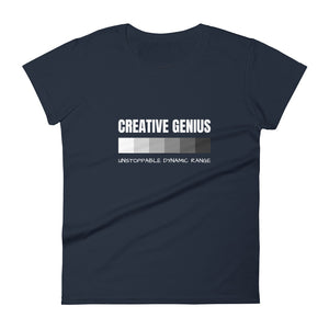 Women's FilmmakersMerch Creative Genius Fashion Fit T-Shirt