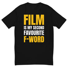 Load image into Gallery viewer, Men&#39;s FilmmakersMerch Second Favourite F-Word Fitted T-Shirt
