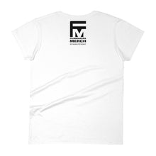 Load image into Gallery viewer, Women&#39;s FilmmakersMerch Just Film It Fashion Fit T-Shirt
