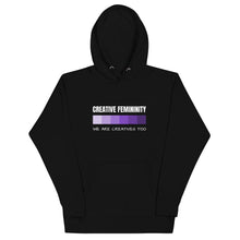 Load image into Gallery viewer, Unisex FilmmakersMerch Creative Femininity Premium Hoodie
