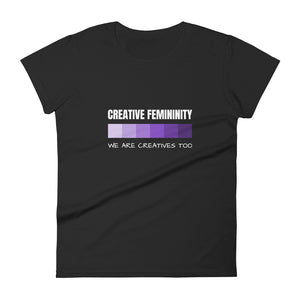 Women's FilmmakersMerch Creative Femininity Fashion Fit T-Shirt