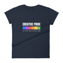 Load image into Gallery viewer, Women&#39;s FilmmakersMerch Creative Pride Fashion Fit T-Shirt
