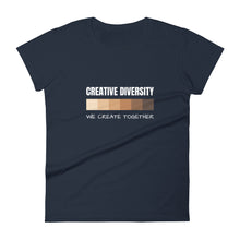 Load image into Gallery viewer, Women&#39;s FilmmakersMerch Creative Diversity Fashion Fit T-Shirt
