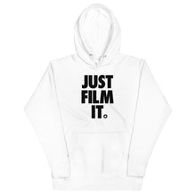 Load image into Gallery viewer, Unisex FilmmakersMerch Just Film It Premium Hoodie
