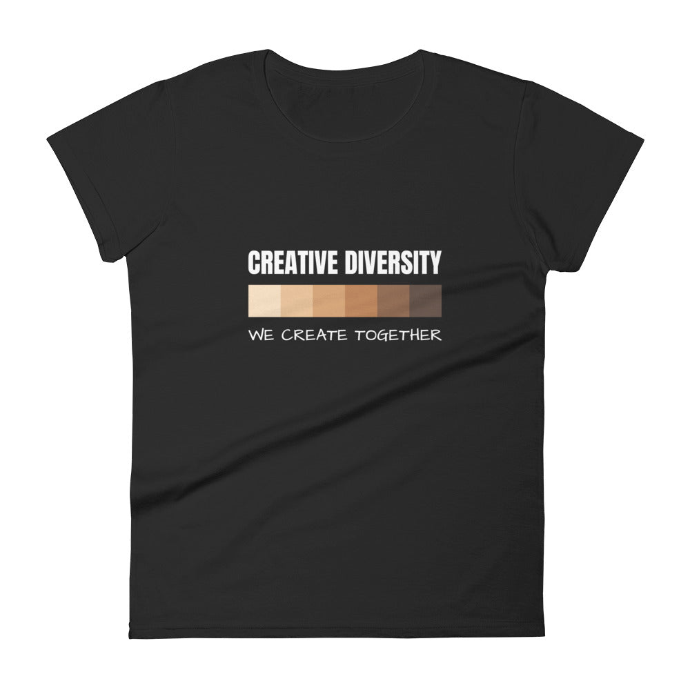 Women's FilmmakersMerch Creative Diversity Fashion Fit T-Shirt