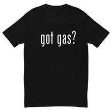 Load image into Gallery viewer, Men&#39;s FilmmakersMerch Got GAS? Fitted T-Shirt
