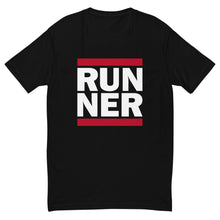 Load image into Gallery viewer, Men&#39;s FilmmakersMerch Runner Fitted T-Shirt
